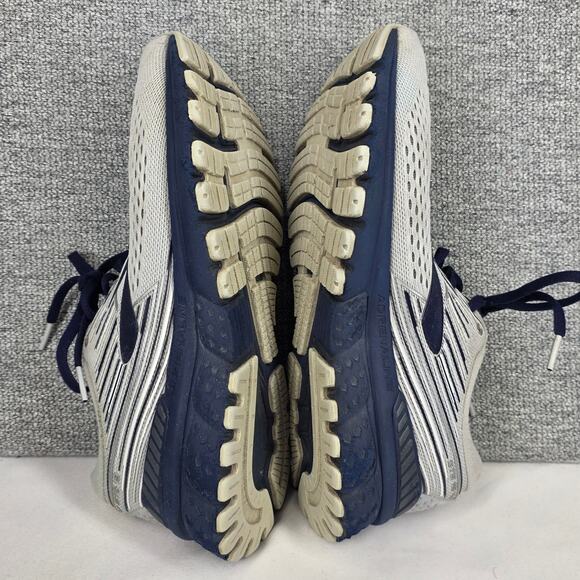 BROOKS GHOST 12 RUNNING SHOES – MEN’S 8 – GREY/NAVY – STYLE 110294‑1D‑110 main image 5
